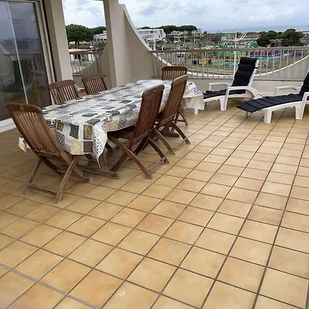 Superbe 3 Pieces, 6 Pers, Terrasse Vue Mer, Proche - Fr-1-731-45 *